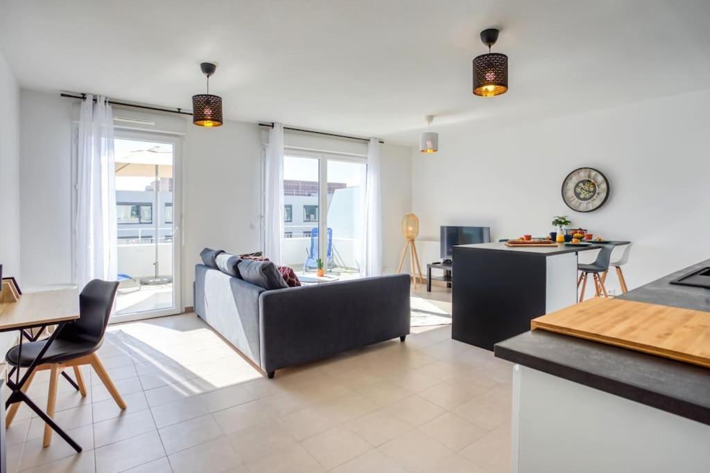 L17 Arenas Suite 3 Balconies 5Mins To The Sea Nice Buitenkant foto